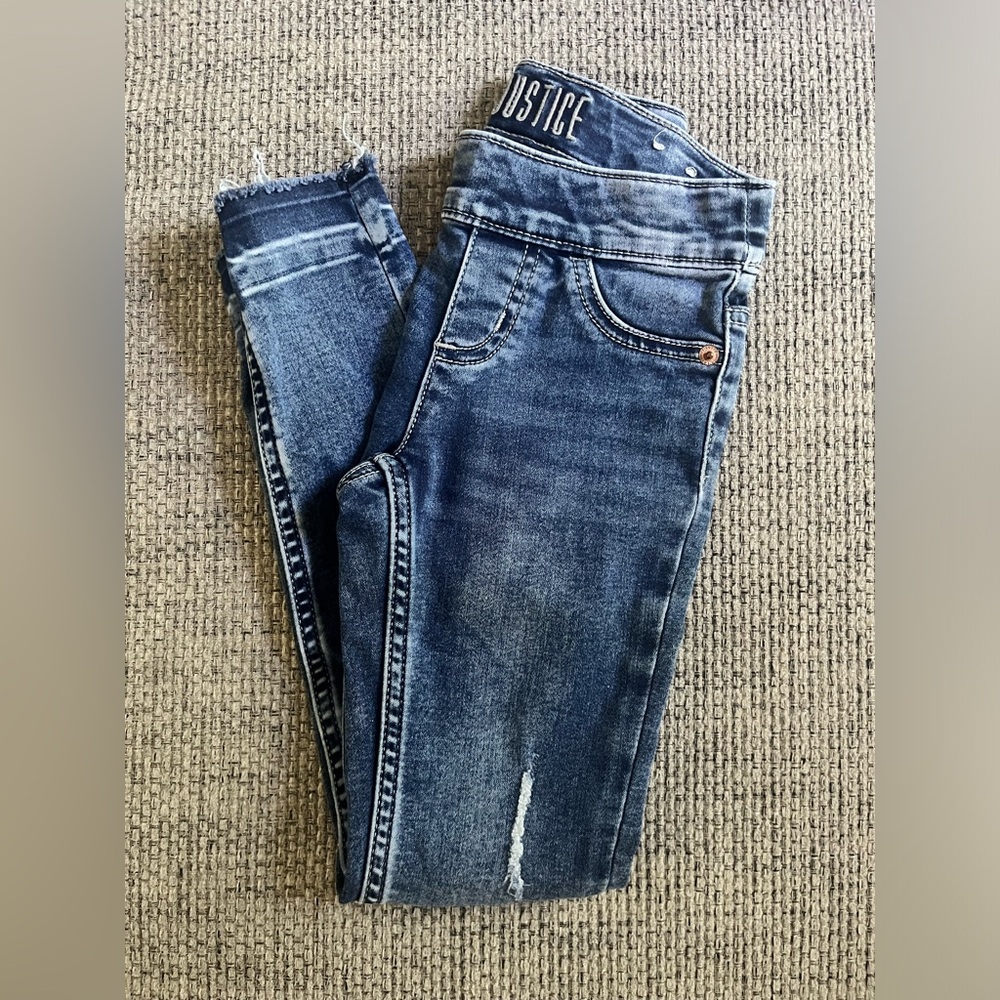 Justice - size 7 girls - jeans